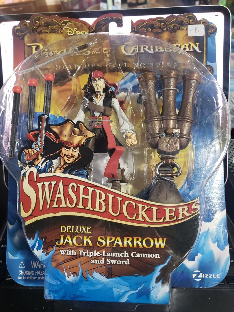 Swashbucklers Deluxe Jack Sparrow Action Figure