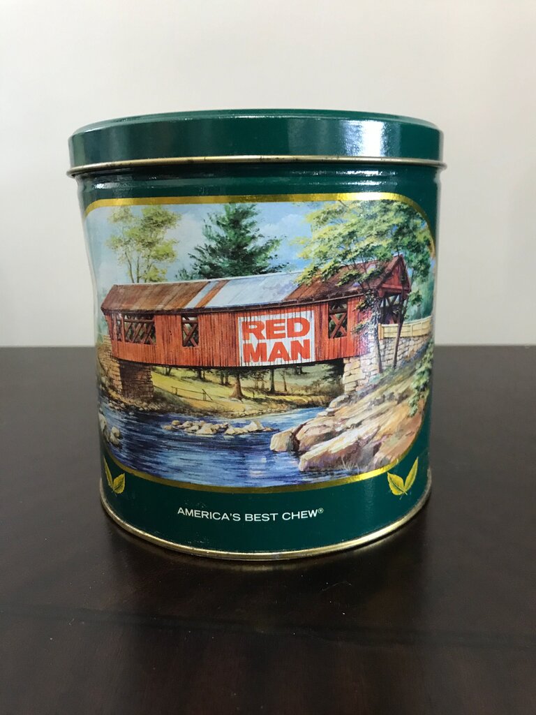 Red Man Chewing Tobacco Tin