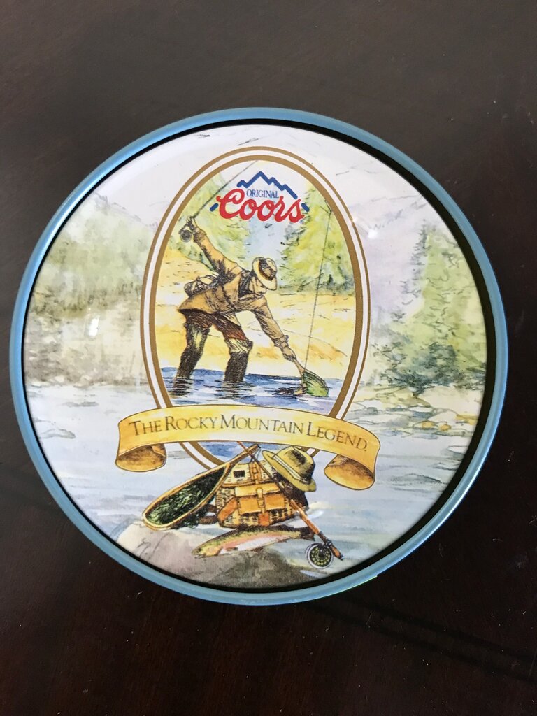 Coors Rocky Mountain Legend Collectible Tin