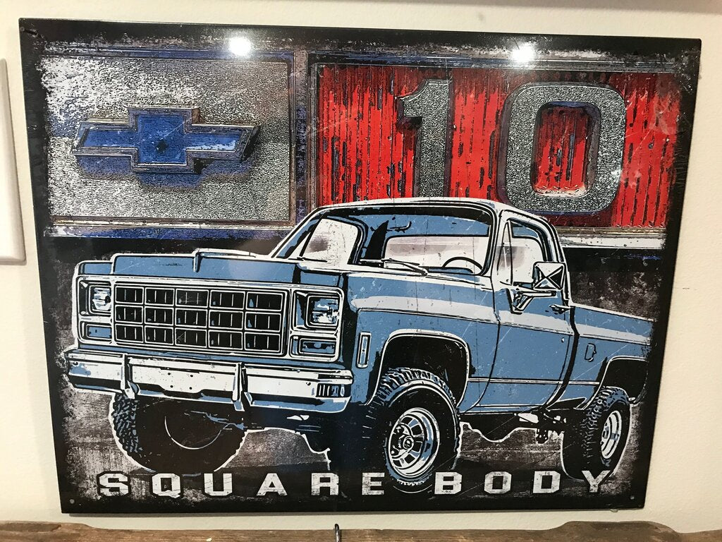 Chevrolet Square Body 10 Vintage Wall Art