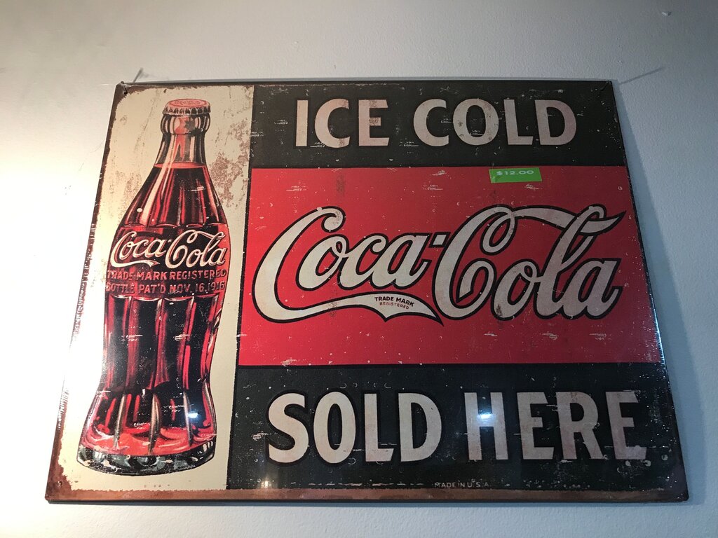 Coca-Cola Vintage Sign