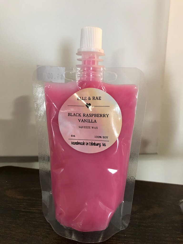 Elle & Rae Black Raspberry Vanilla Squeeze Wax