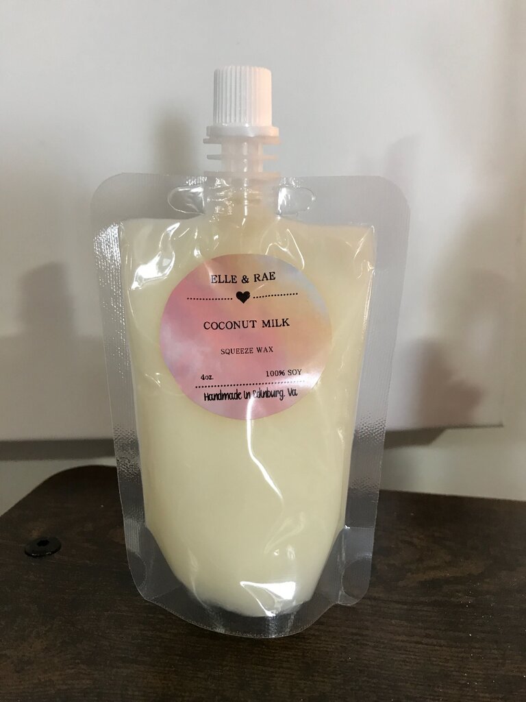 Elle & Rae Coconut Milk Squeeze Wax