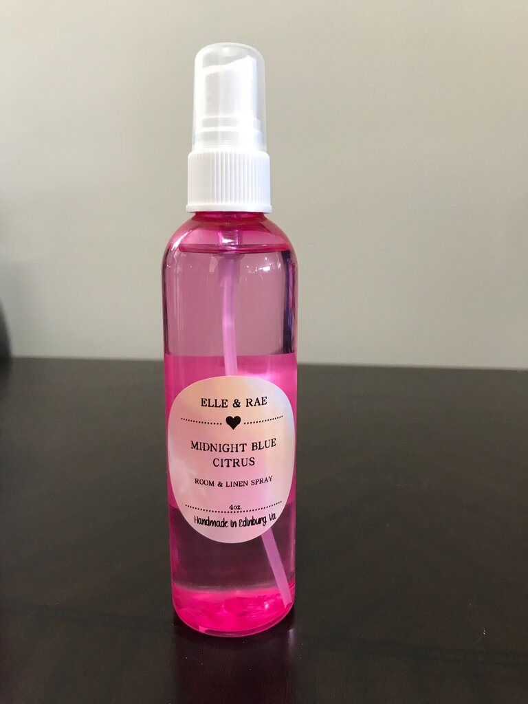 ELLE & RAE Midnight Blue Citrus Room & Linen Spray