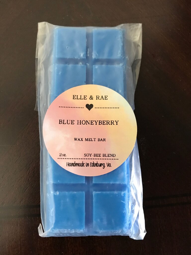 Blue Honeyberry Wax Melt Bar