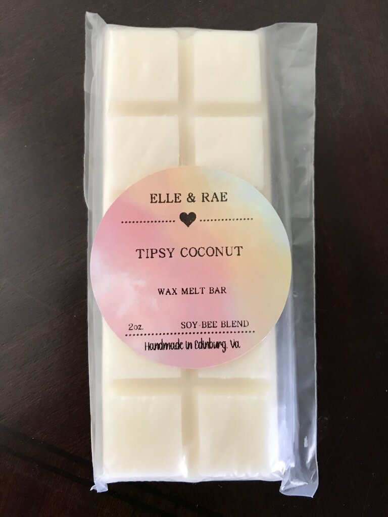 Elle & Rae Tipsy Coconut Wax Melt Bar