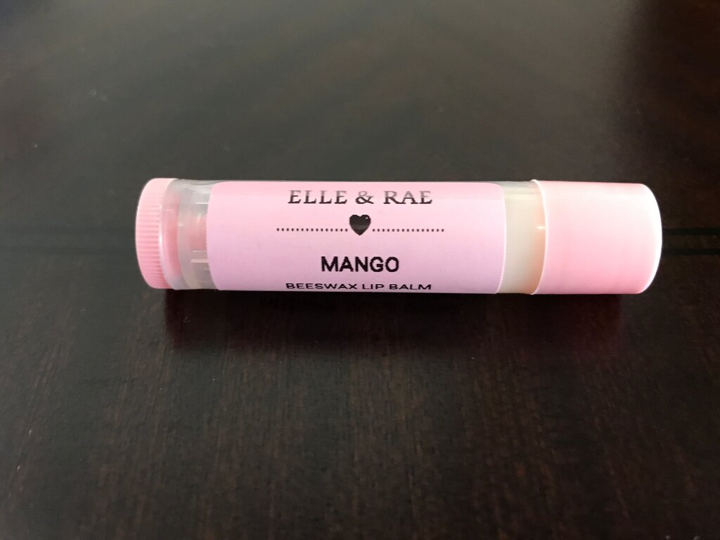 Elle & Rae Mango Beeswax Lip Balm