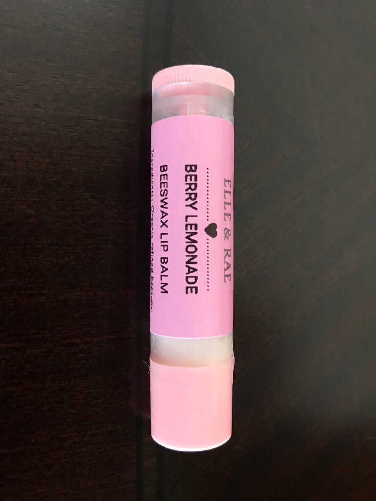 Elle & Rae Berry Lemonade Beeswax Lip Balm