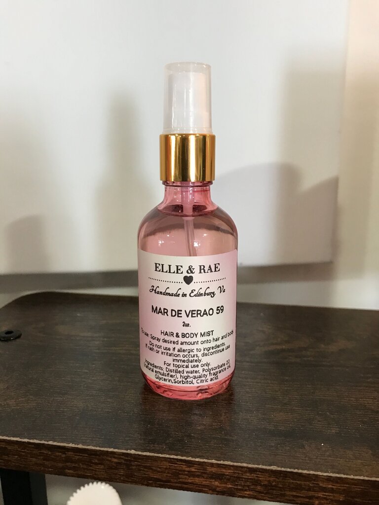 Elle & Rae Mar De Verão 59 Hair & Body Mist