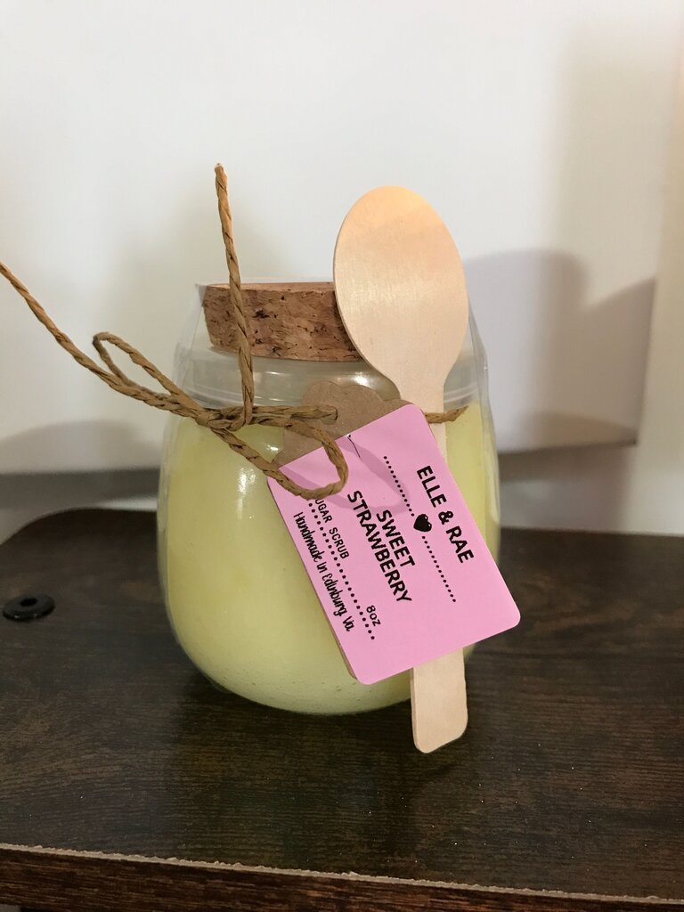 Elle & Rae Sweet Strawberry Sugar Scrub