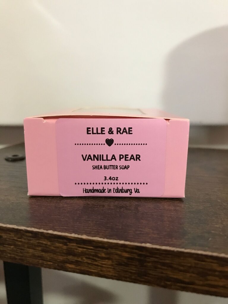Elle & Rae Vanilla Pear Shea Butter Soap