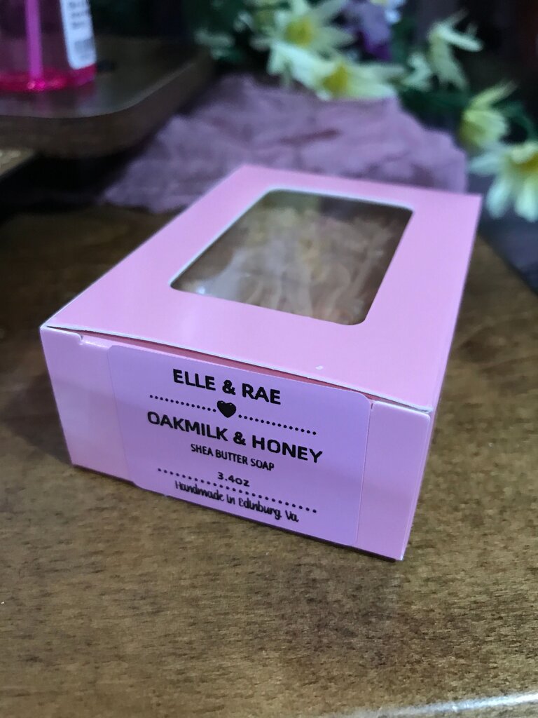 Elle & Rae Oakmilk & Honey Shea Butter Soap