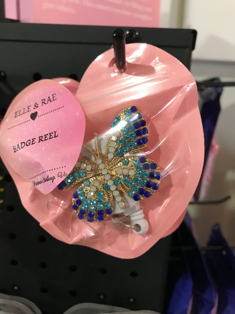 Butterfly Badge Reel