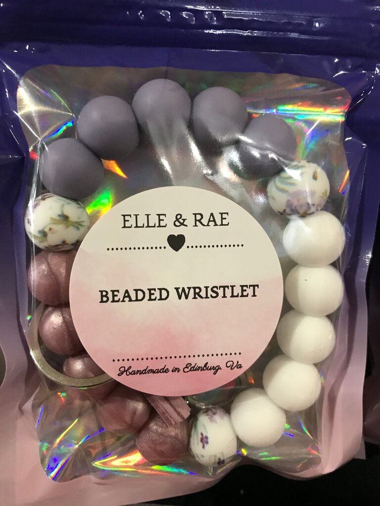 Elle & Rae Beaded Wristlet