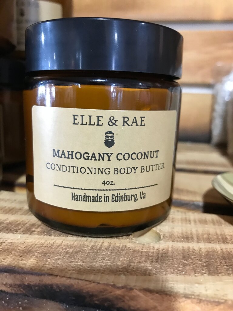 Elle & Rae Mahogany Coconut Conditioning Body Butter