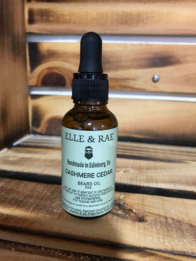 Elle & Rae Cashmere Cedar Beard Oil