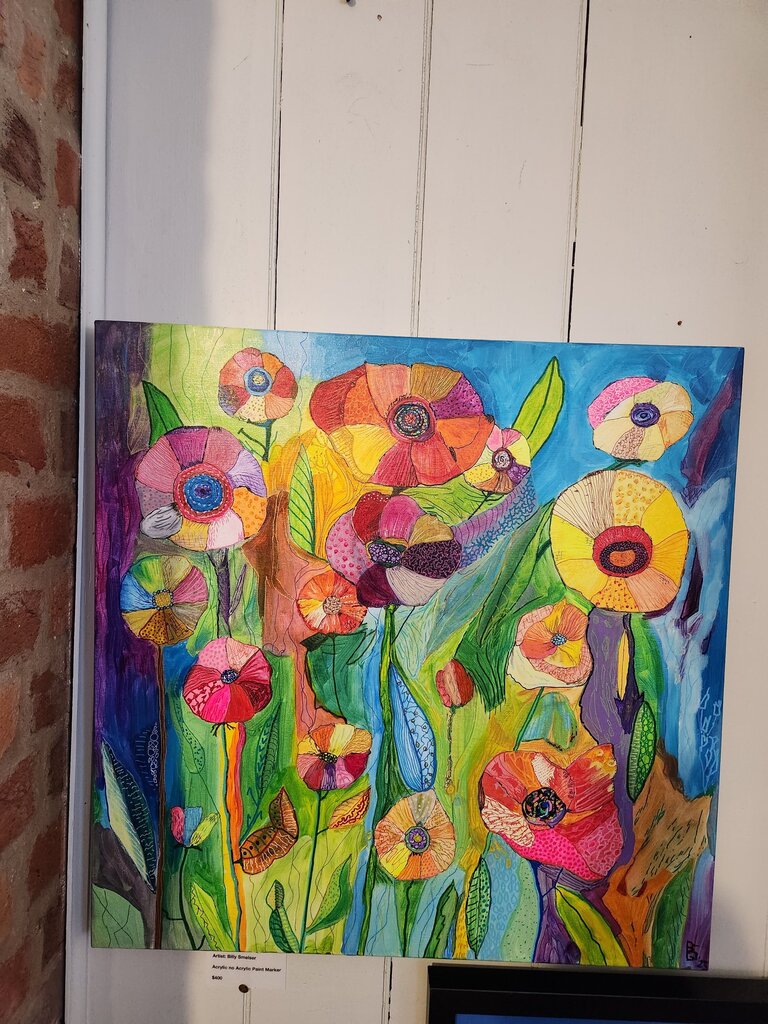 Vibrant Floral Painting