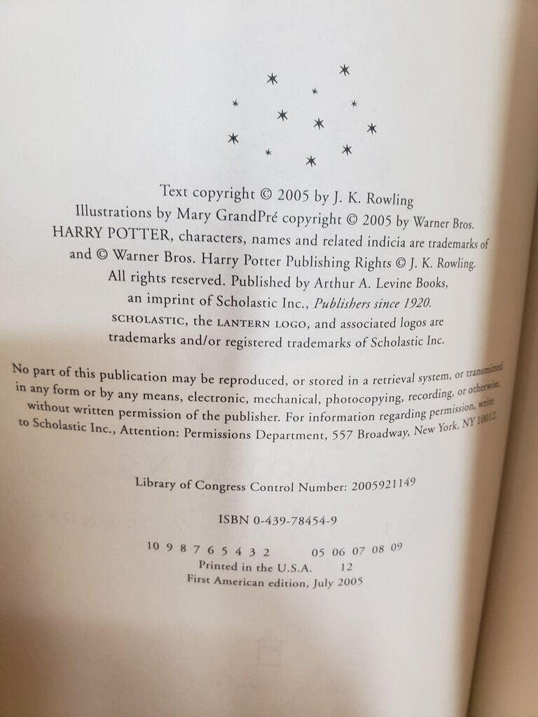 Harry Potter and the Half-Blood Prince