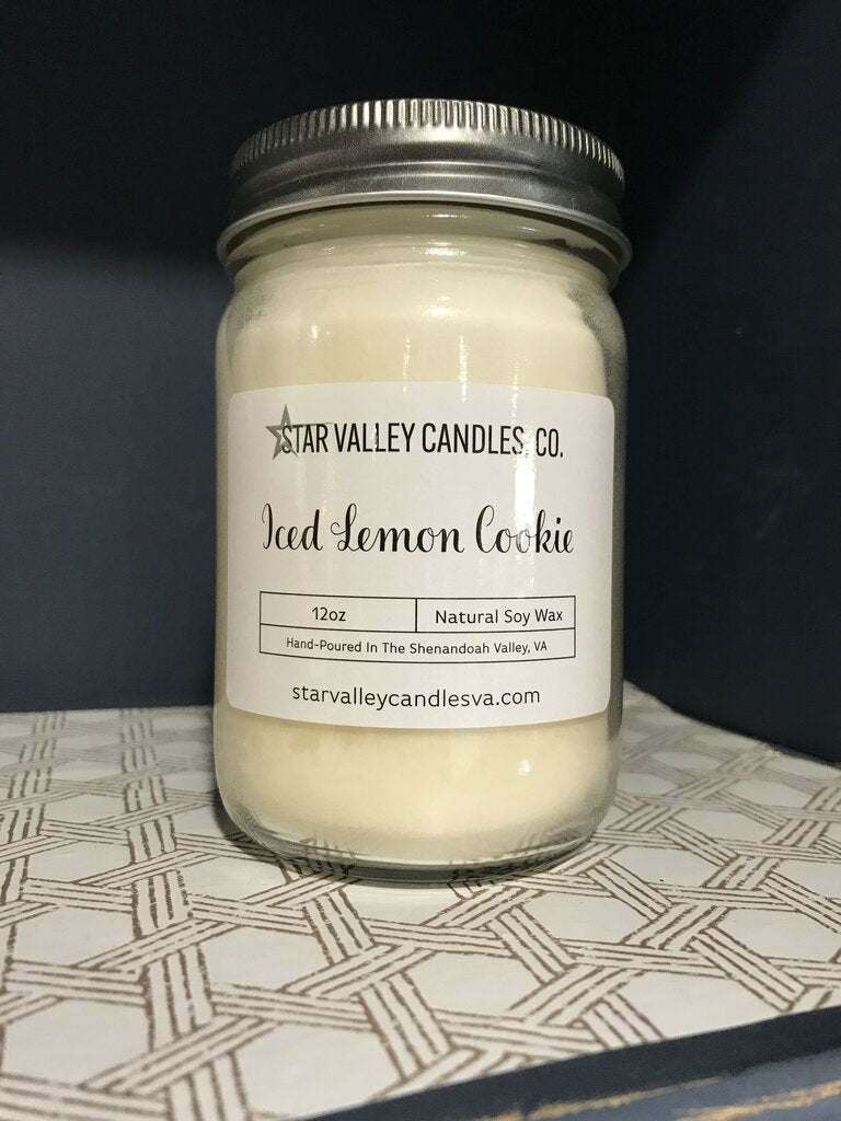 Star Valley Candles Iced Lemon Cookie 12oz