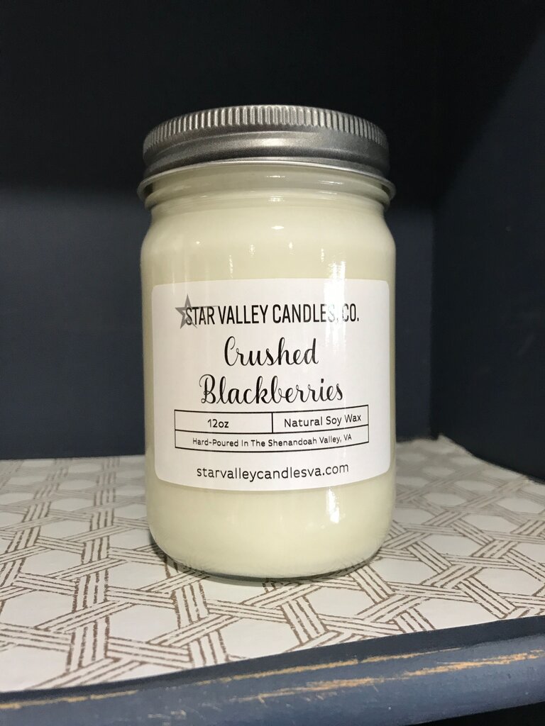 Star Valley Crushed Blackberries Candle