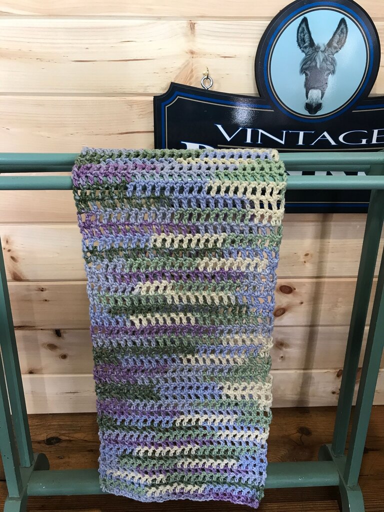 Crocheted Youth Shawl