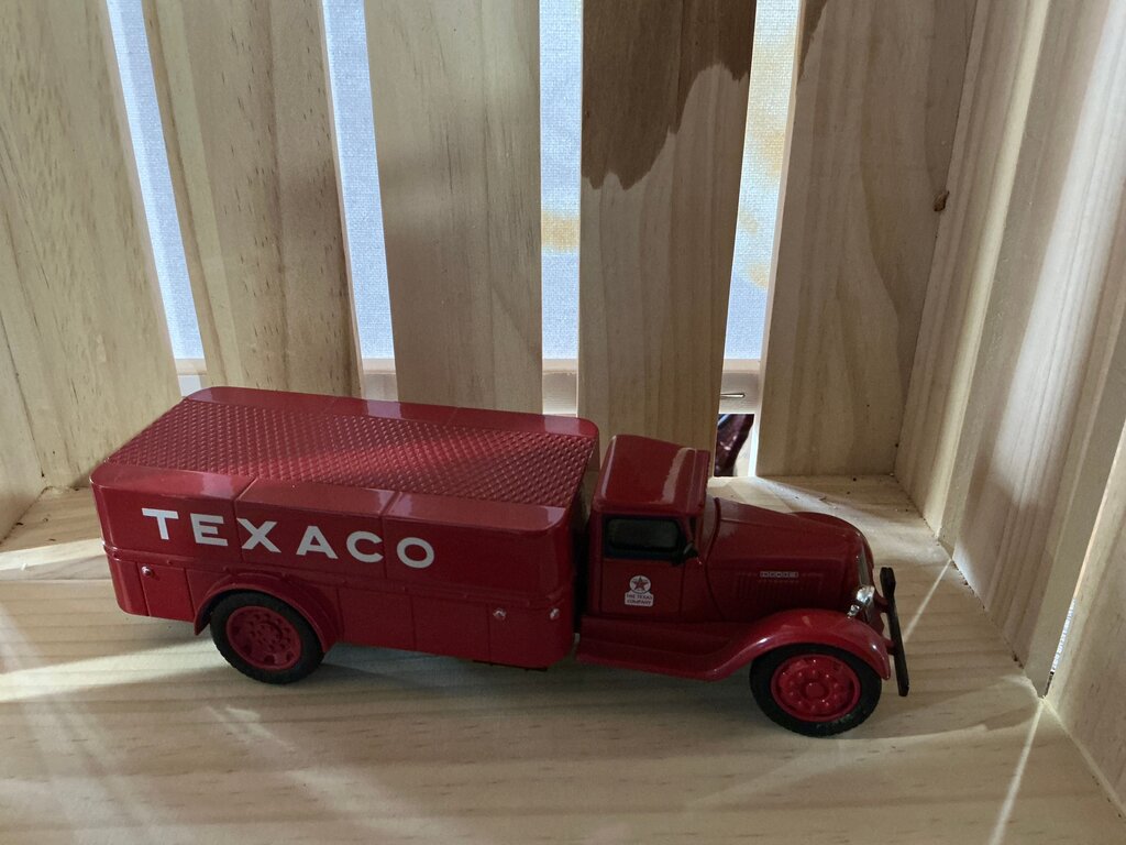 Red Texaco Delivery Truck