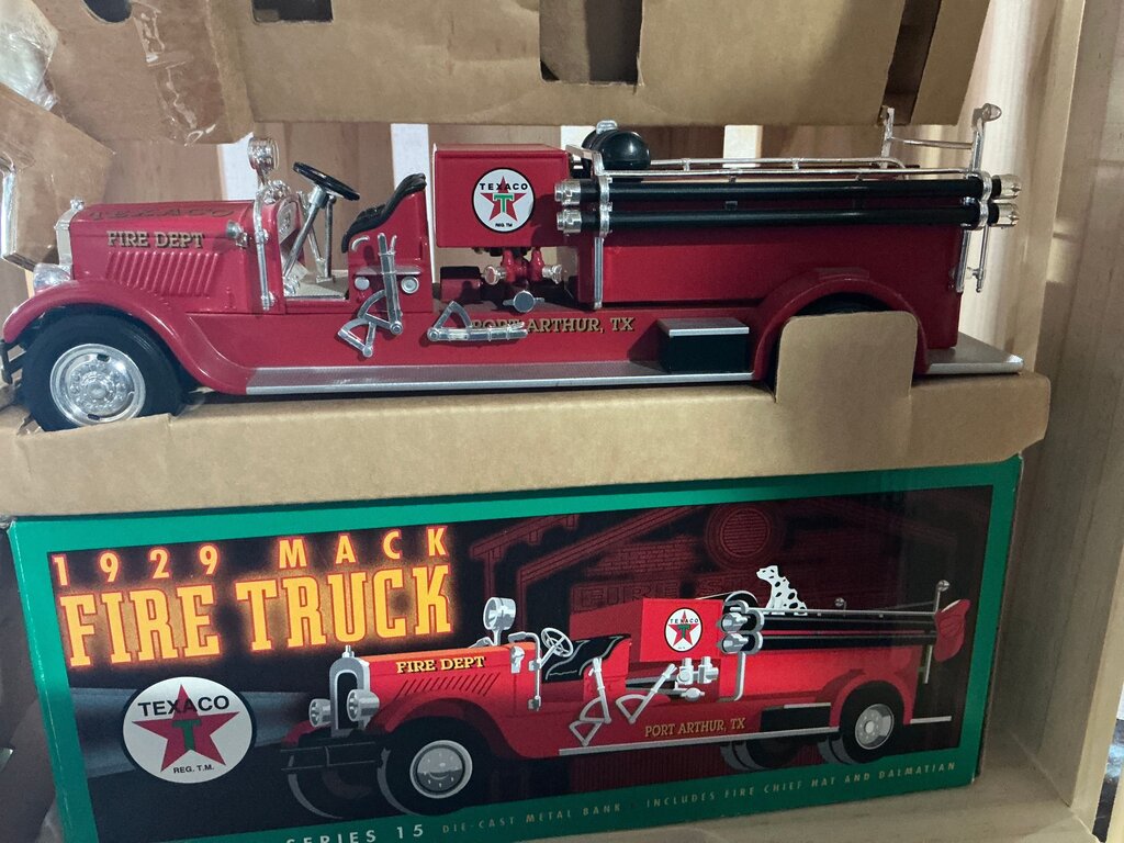 1929 Mack Fire Truck Die-Cast Model