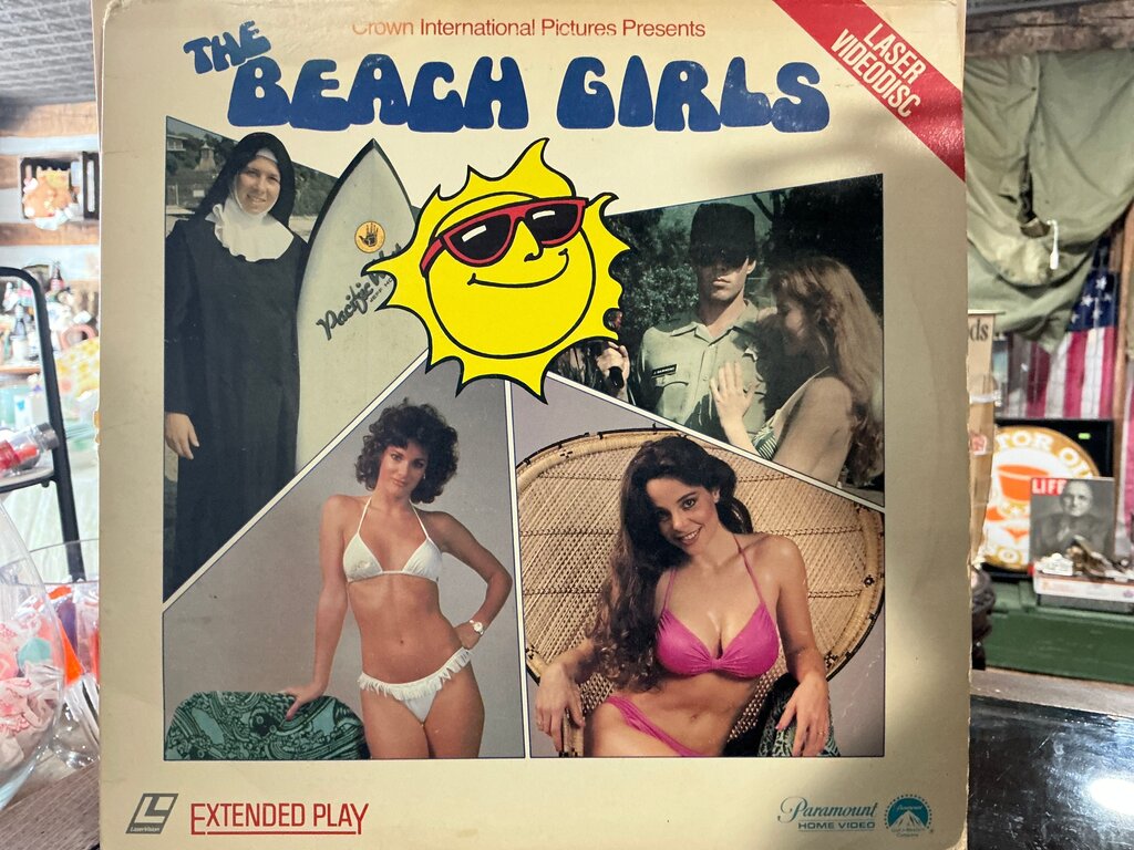 The Beach Girls Laser Videodisc