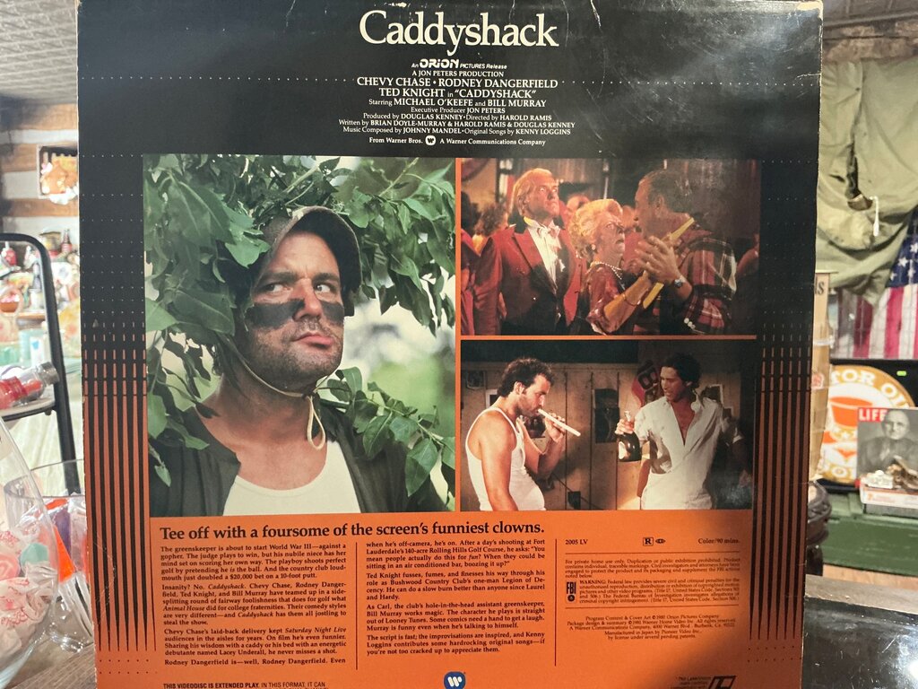 Caddyshack Laserdisc