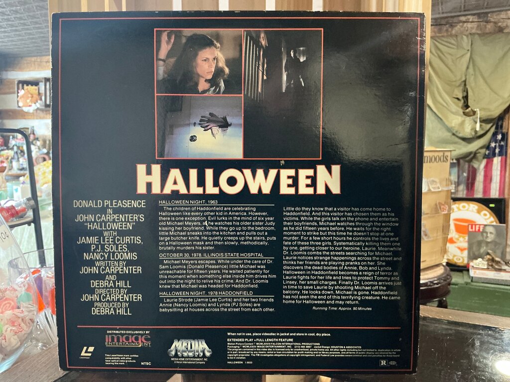 Halloween (1982 Laserdisc)