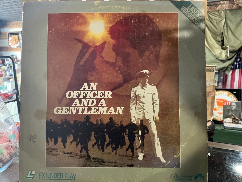 An Officer and a Gentleman LaserDisc