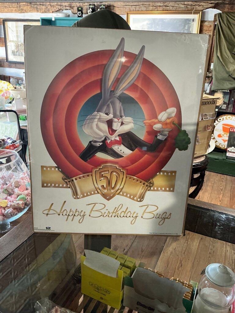 Bugs Bunny 50th Birthday Poster