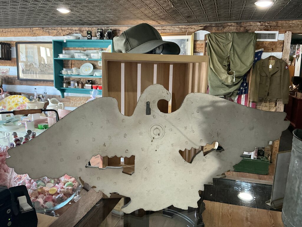 Vintage Rare Eagle Wall Hanging Styrofoam