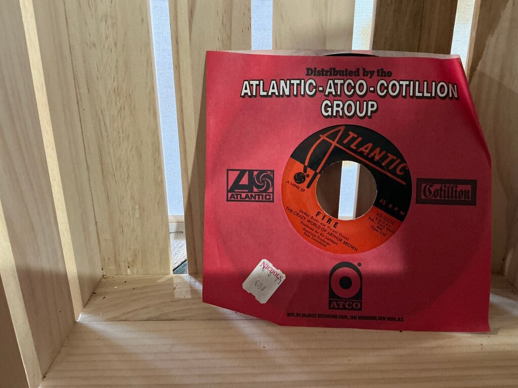 The Crazy World of Arthur Brown - Rest Cure / Fire 45 Record