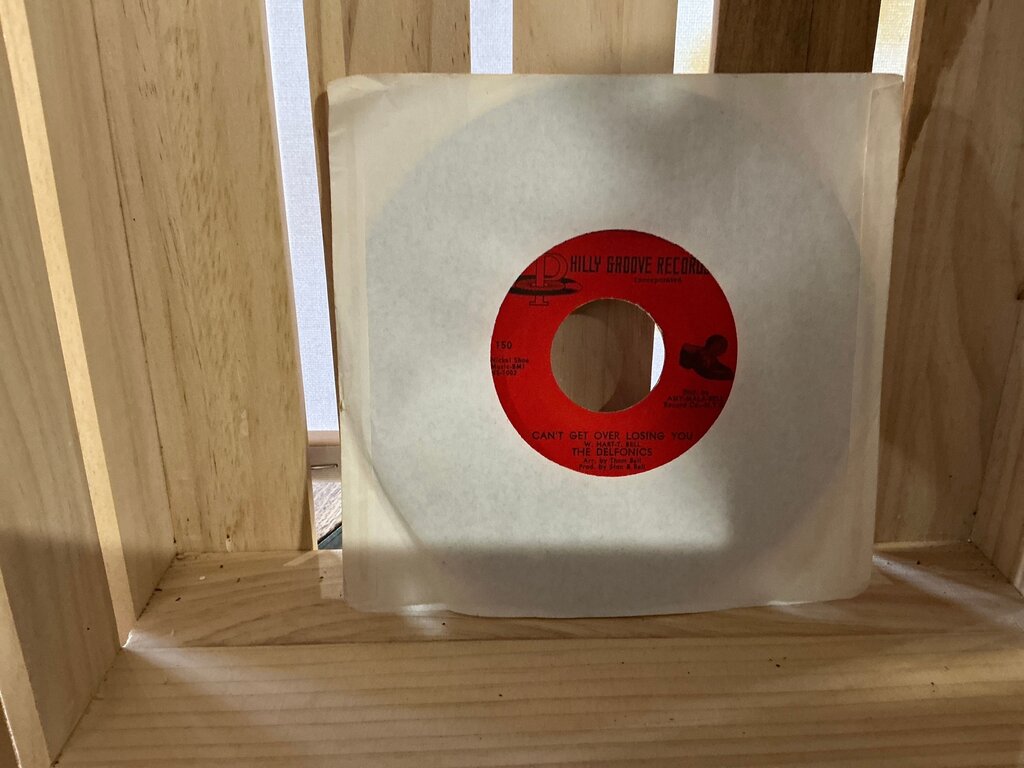 La La Means I Love You / Can't Get Over Losing You 45 RPM