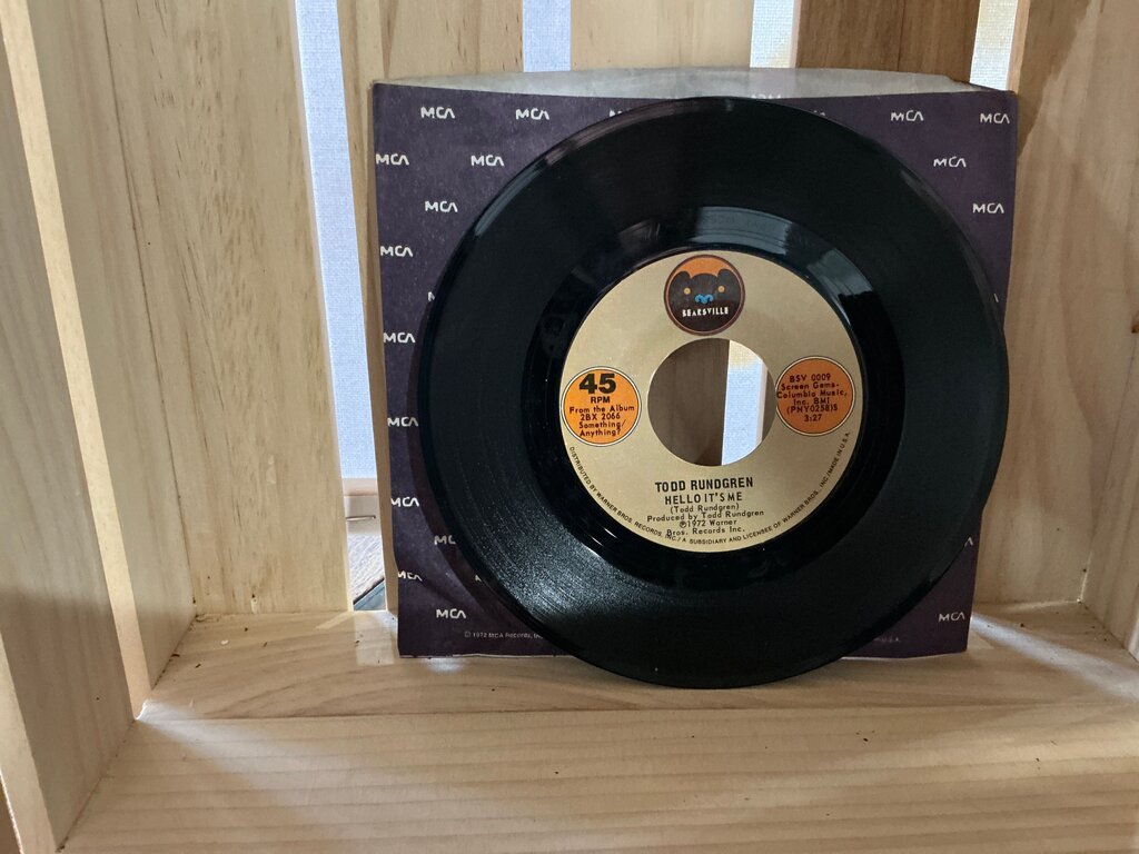 Todd Rundgren - Cold Morning Light / Hello It's Me 45 RPM