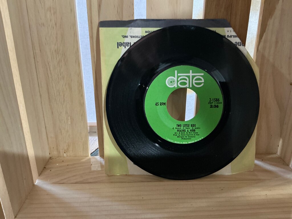 Peaches & Herb 45 RPM Vinyl Record