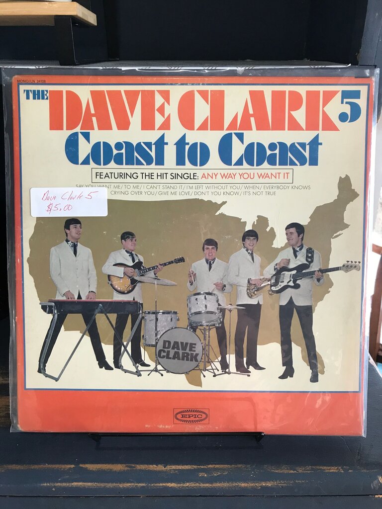 The Dave Clark 5 Coast to Coast Vinyl Record
