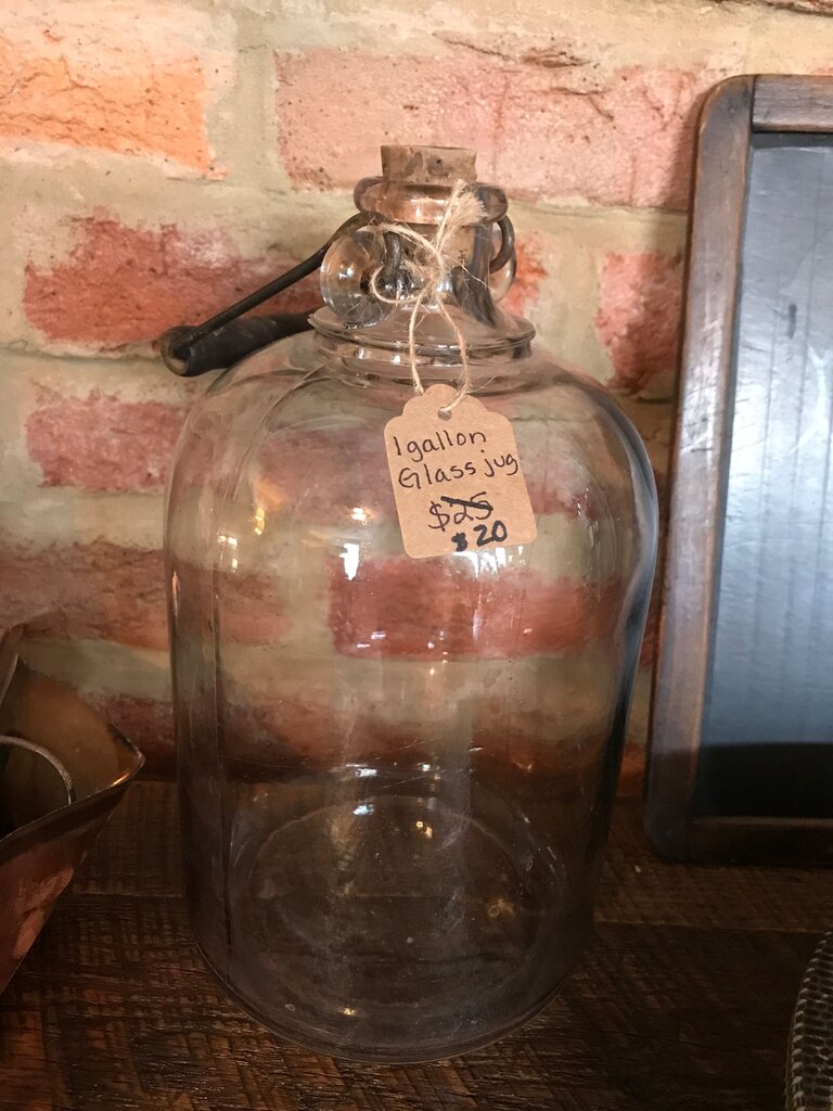 1 Gallon Glass Jug