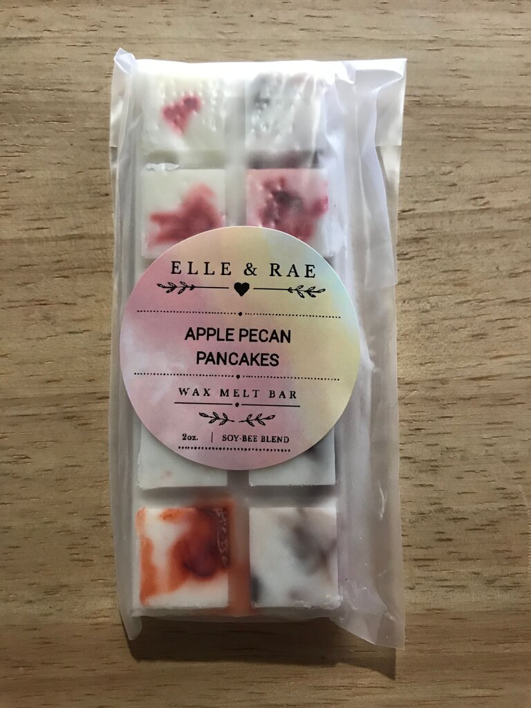 Elle & Rae Apple Pecan Pancakes Wax Melt Bar