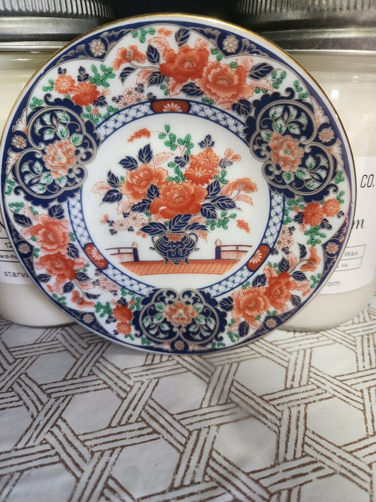 Vintage Floral Decorative Plate