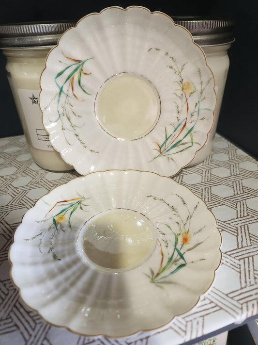 Vintage Decorative Porcelain Saucers