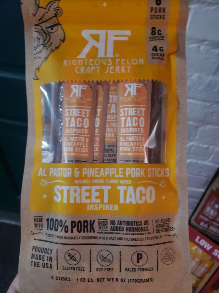 Righteous Felon Al Pastor & Pineapple Pork Sticks