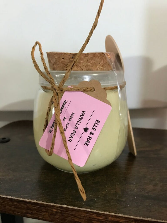 Elle & Rae Vanilla Pear Sugar Scrub