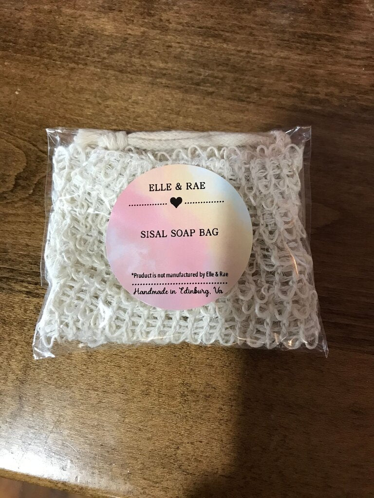 Elle & Rae Sisal Soap Bag