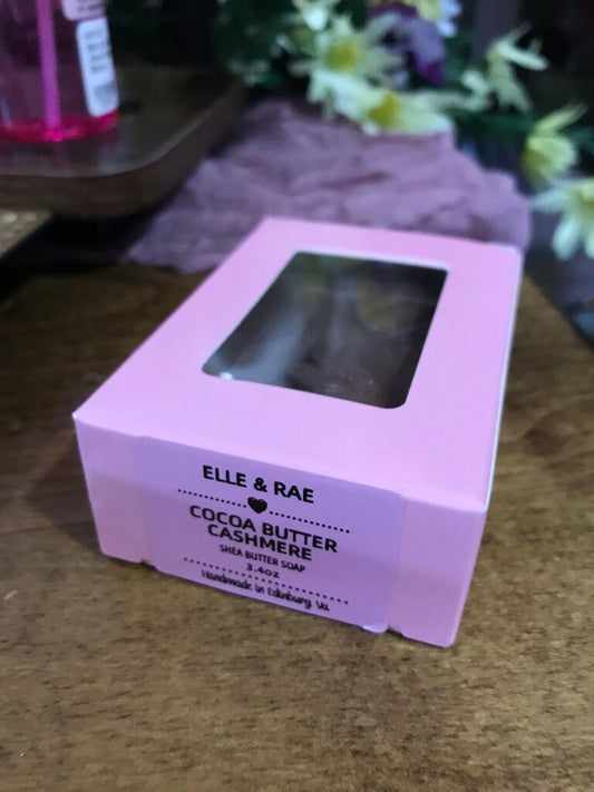 Elle & Rae Cocoa Butter Cashmere Shea Butter Soap