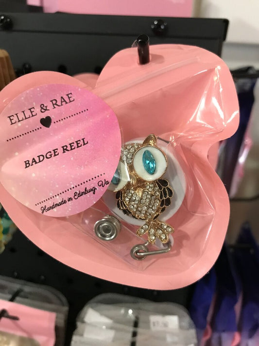 Elle & Rae Owl Badge Reel