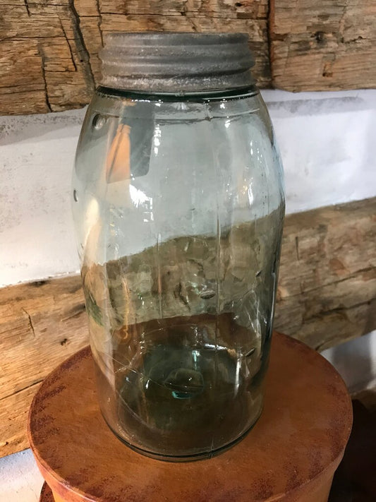 Vintage Ball Glass Mason Jar