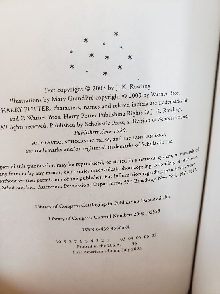 Harry Potter and the Order of the Phoenix