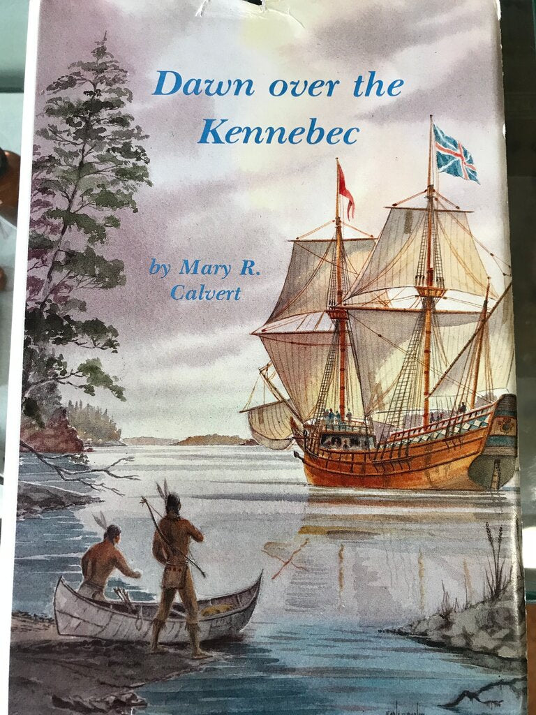 Dawn over the Kennebec by Mary R. Calvert